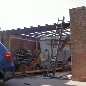 Removing the old roof