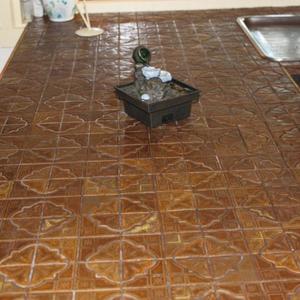 Kitchen tile upclose