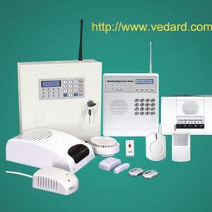 Alarm System with 5 wireless sensors and siren | L