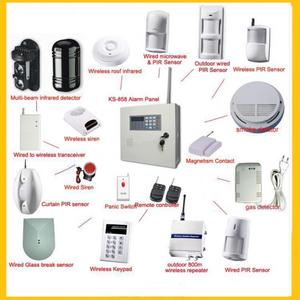 Wholesale and retail wireless security alarm syste