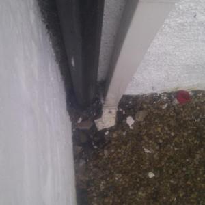 Neighbour's Conservatory Downpipe