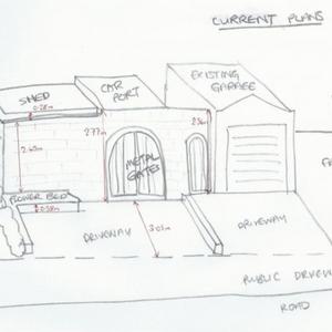 Front Existing Plan