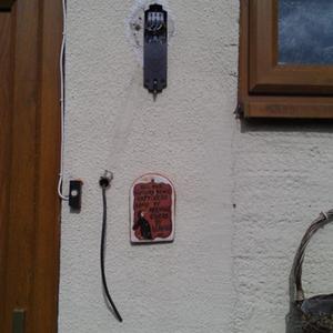 New Outside Light & Doorbell cables