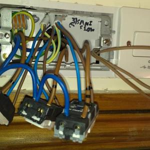 Wiring Shower room Isolators 4