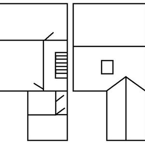 Rough sketch of upstair plan + roof