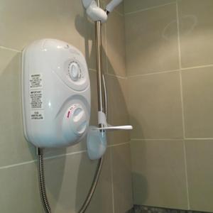 New Shower fitted