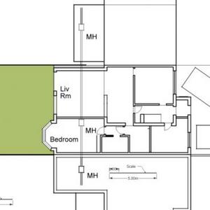 Extension floorplan