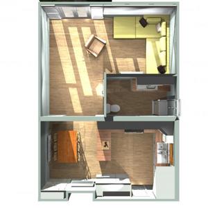 3D Top View