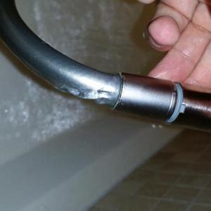 shower hose leaking