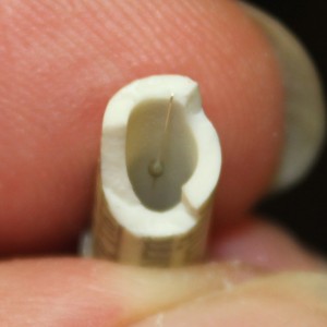 Inside Fake 5A fuse (After sand removed)