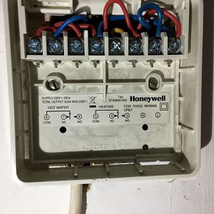 Honeywell Programmer wiring